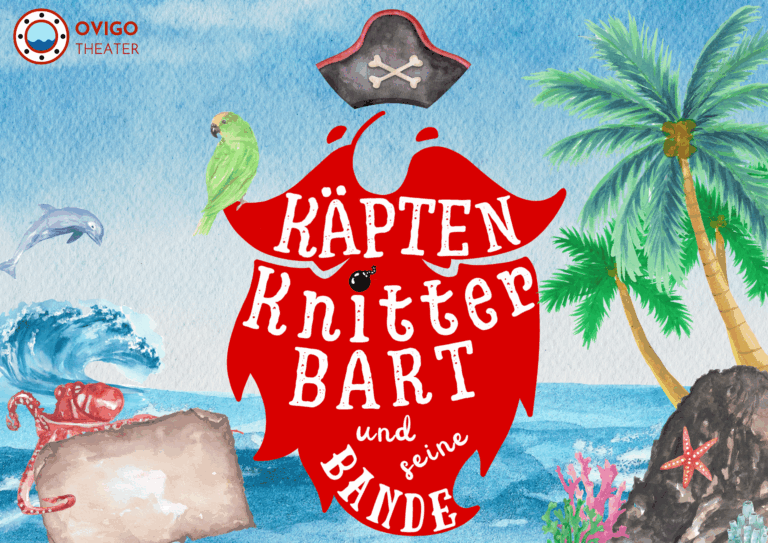 Käpten Knitterbart entert das Sommerferienprogramm (Quelle - OVIGO Theater)