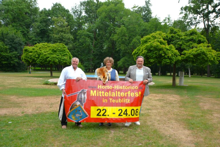Plakatvorstellung zum Mittelalterfest 2025 (Foto - Thomas Stegerer)