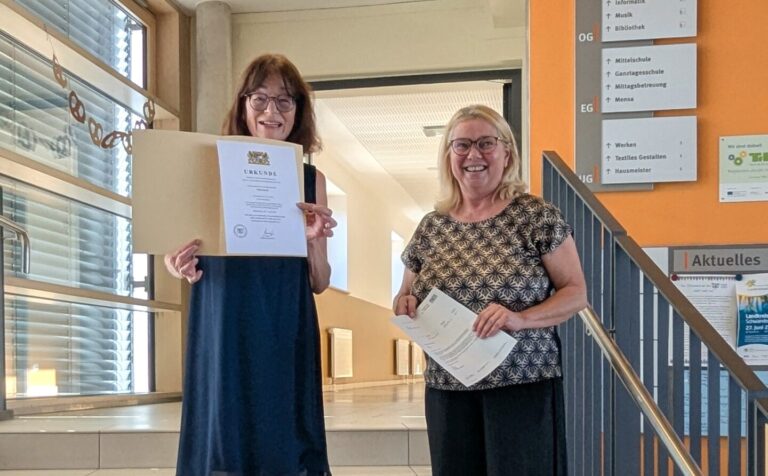 Abschiedsbild Petra Koch (Foto - Birgit Duldhardt)