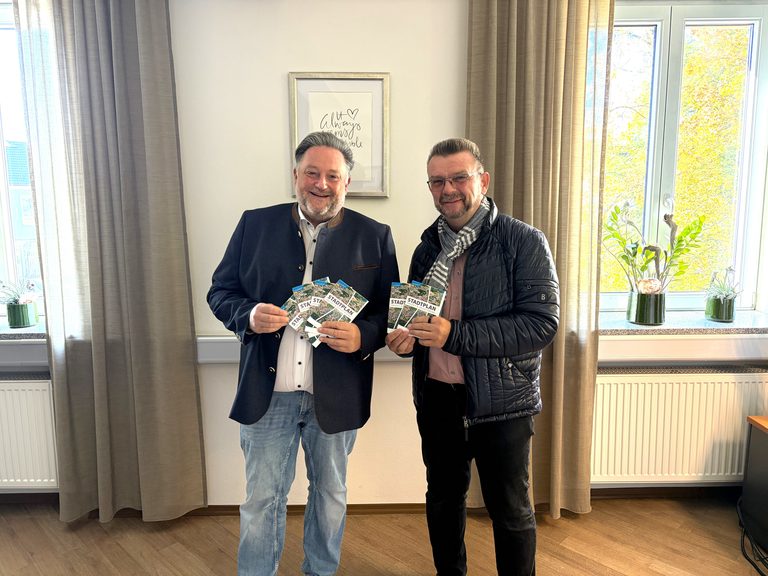 Neuer Stadtplan erhältlich (Foto - Julia Lösche)