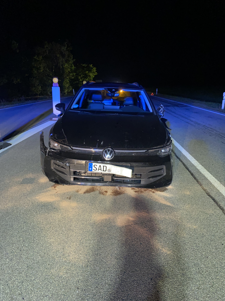 Verunfallter VW B85