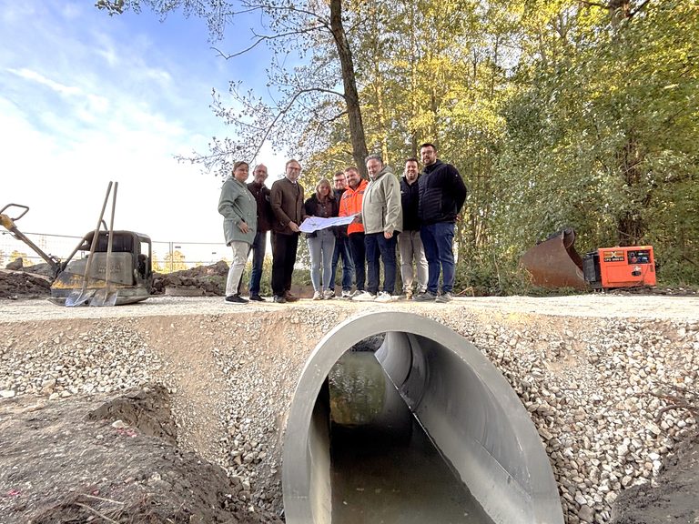 Erneuerung Querungsbauwerk über den Grünwinkelgraben (Foto - Thomas Stegerer) quer