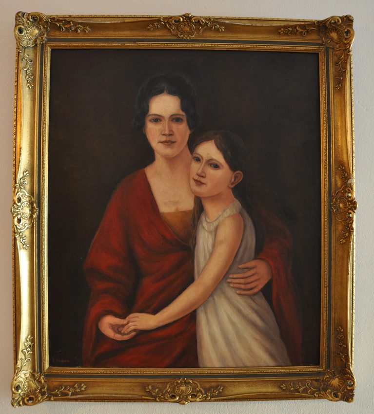 Josefine Haas_Ölgemälde_1901_Rathaus Burglengenfeld
